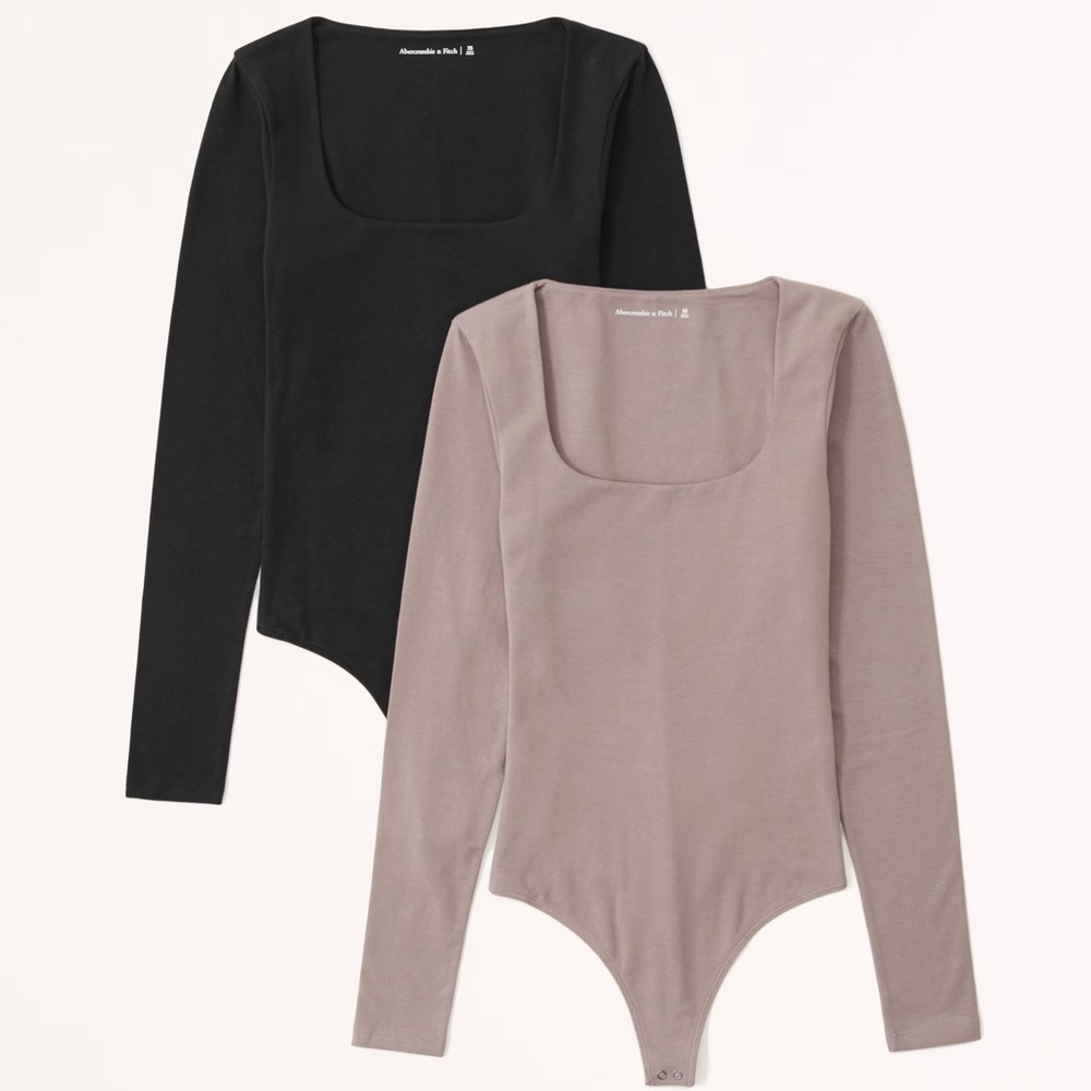 Abercrombie and Fitch Cotton Blend Seamless Body Suits - Picture 1 of 5